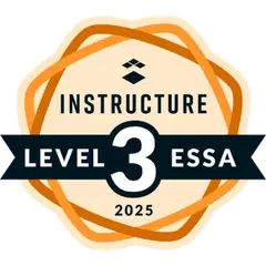 Instructure ESSA Level III 2025 badge